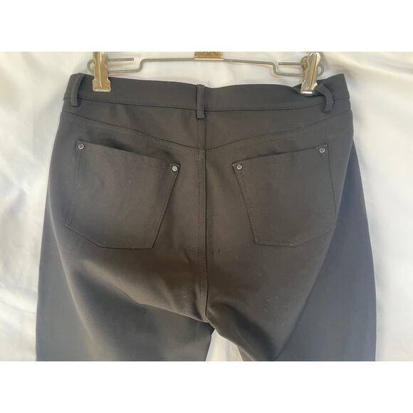 Lafayette 148 Mercer Pant, Black Stretch, Size 4 - Picture 5 of 7